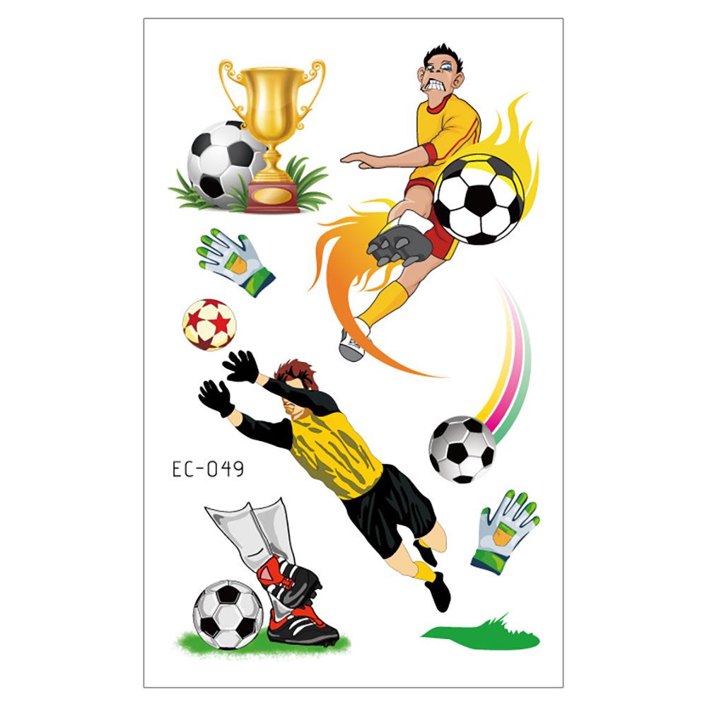 2026 Waterproof Children's World Cup Football Face Tattoo Stickers