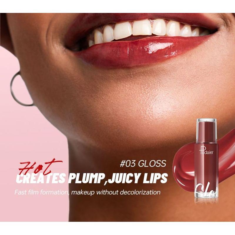 Pudaier - Matte & Pearlescent Liquid Lipstick Set - 6 Types