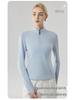 Women's Slimming Canary Half-Zip Long-Sleeve Sweatshirt: Skin-Friendly & Warm Winter Top