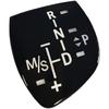 Car Gear Sticker Shift Knob Panel Cover for BMW Models X1 X3 X5 X6 F01 F10 F30 F35 F18 GT 1 3 5 6 7 Series Short Type