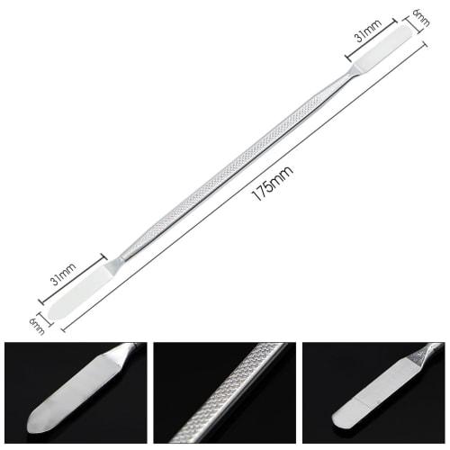 Set of 3 Metal Pry Bars, Spatula Tool, Repair Tool, Double-Headed, Craft Tool, Spatula, Metal Spatula, Crafting Rod, for Disassembly and Replacement o