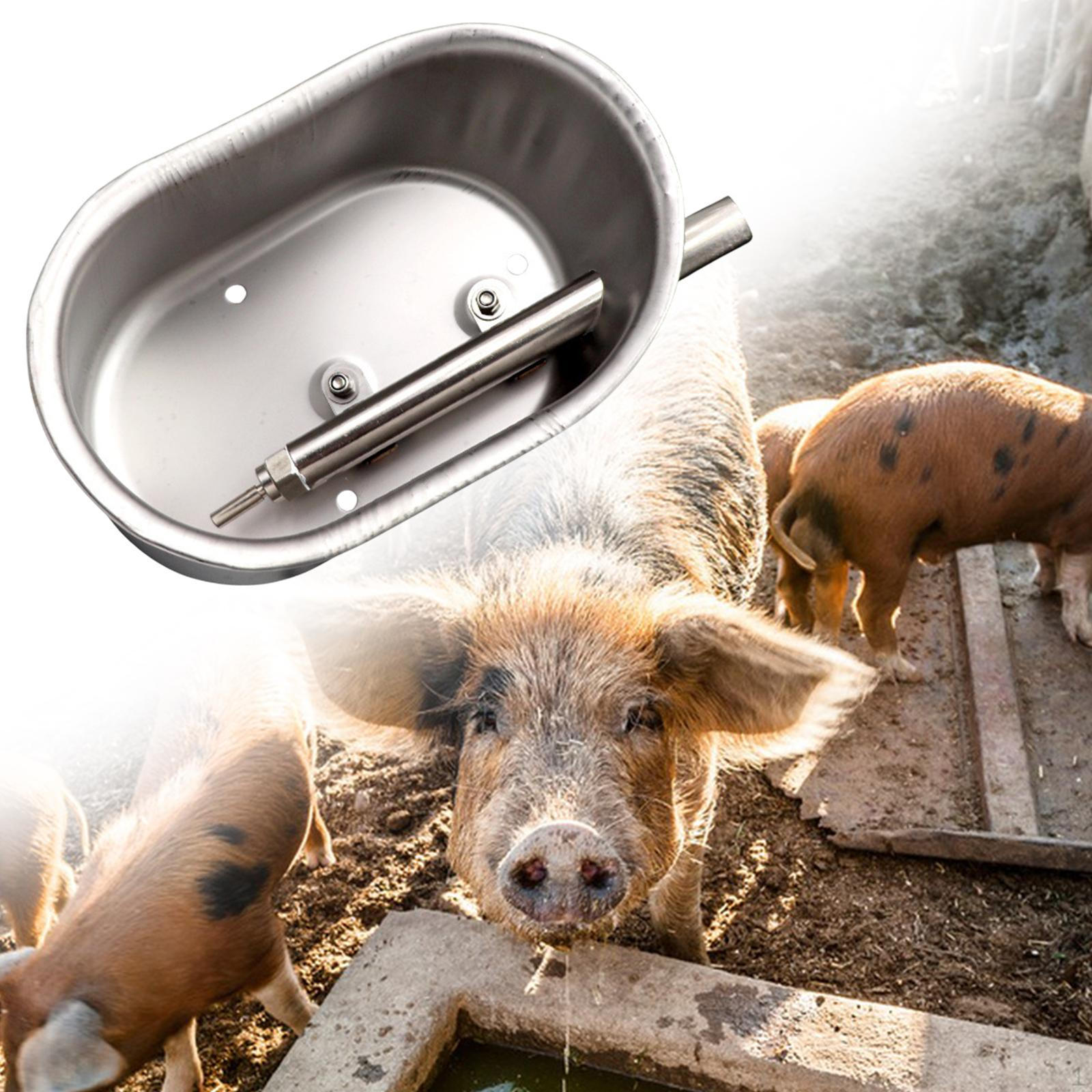 

Автоматическая поилка для свиней, миска для животных, вода