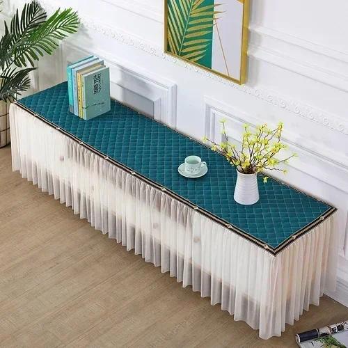 Combination Tablecloth for Coffee Table  TV Cabinet Full Coverage Mat for Living Room Cover New Fabric Dust Cover Cloth Set