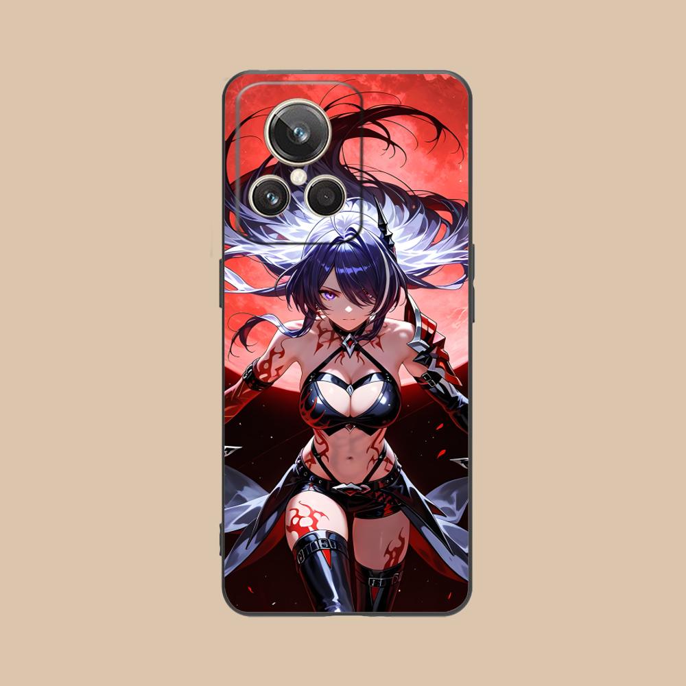 HSR Acheron Matte TPU Mobile Phone Case for Realme GT 8 Neo Pro C75 73 71 C67 65 C55 53 C35 31 C20 15 Colorful Cover