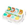 Interactive Pop Up Animals Toys Kids Hide Seek Switch Box 6 12 Months Cause and Effect Toys Montessori Development Sensory Toys