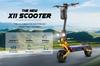 YUME X11+ Adult Electric Scooter, Hydraulic Brake + Electronic Brake, BMS, Wide Tire, 3000W Dual Motor, IP 54