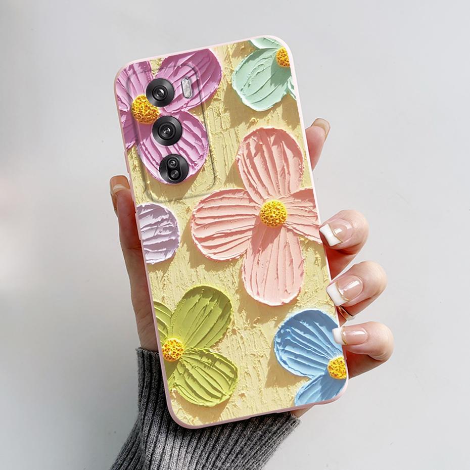 For OPPO Reno 12 Pro Case Cute Bear Cartoon Frog Back Cover Matte Silicone Soft Phone Case For OPPO Reno 12 Reno12 Pro 5G Fundas