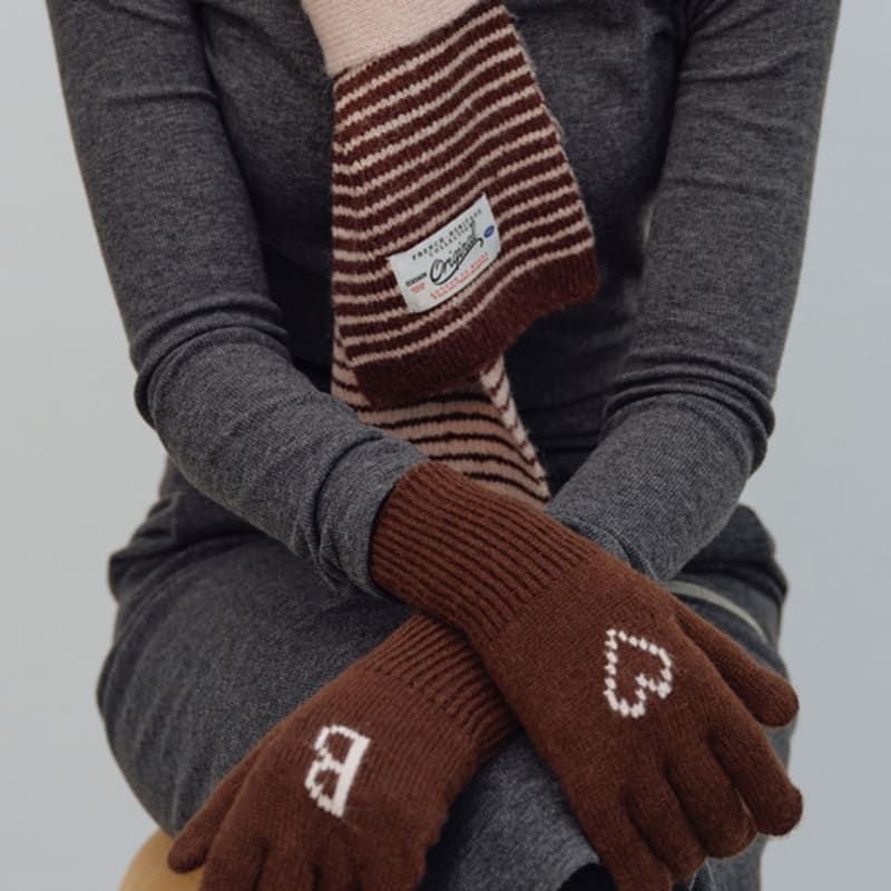 BENSIMON WARMER GLOVE SET - 3color