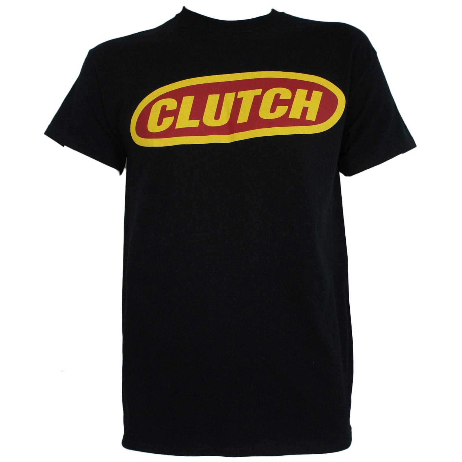 

Authentic CLUTCH Band Classic Oval Logo T-Shirt S M L XL XXL NEW XL