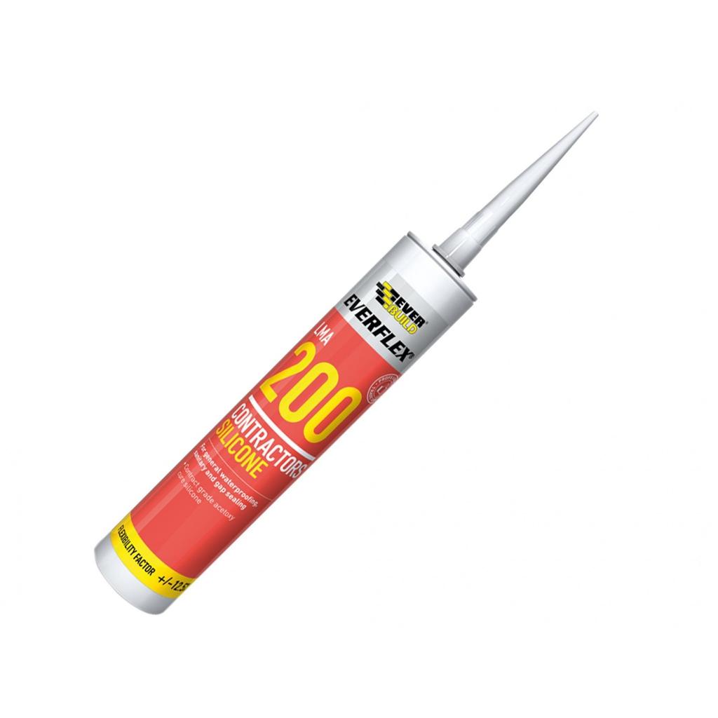 Everbuild Sika Lma 200 Contractor's Silicone