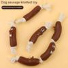 Interactively Plush Dog Toy For Teething Puppies Indoor Use Lovely Shape Stable Fabric Playtimes Entertainment