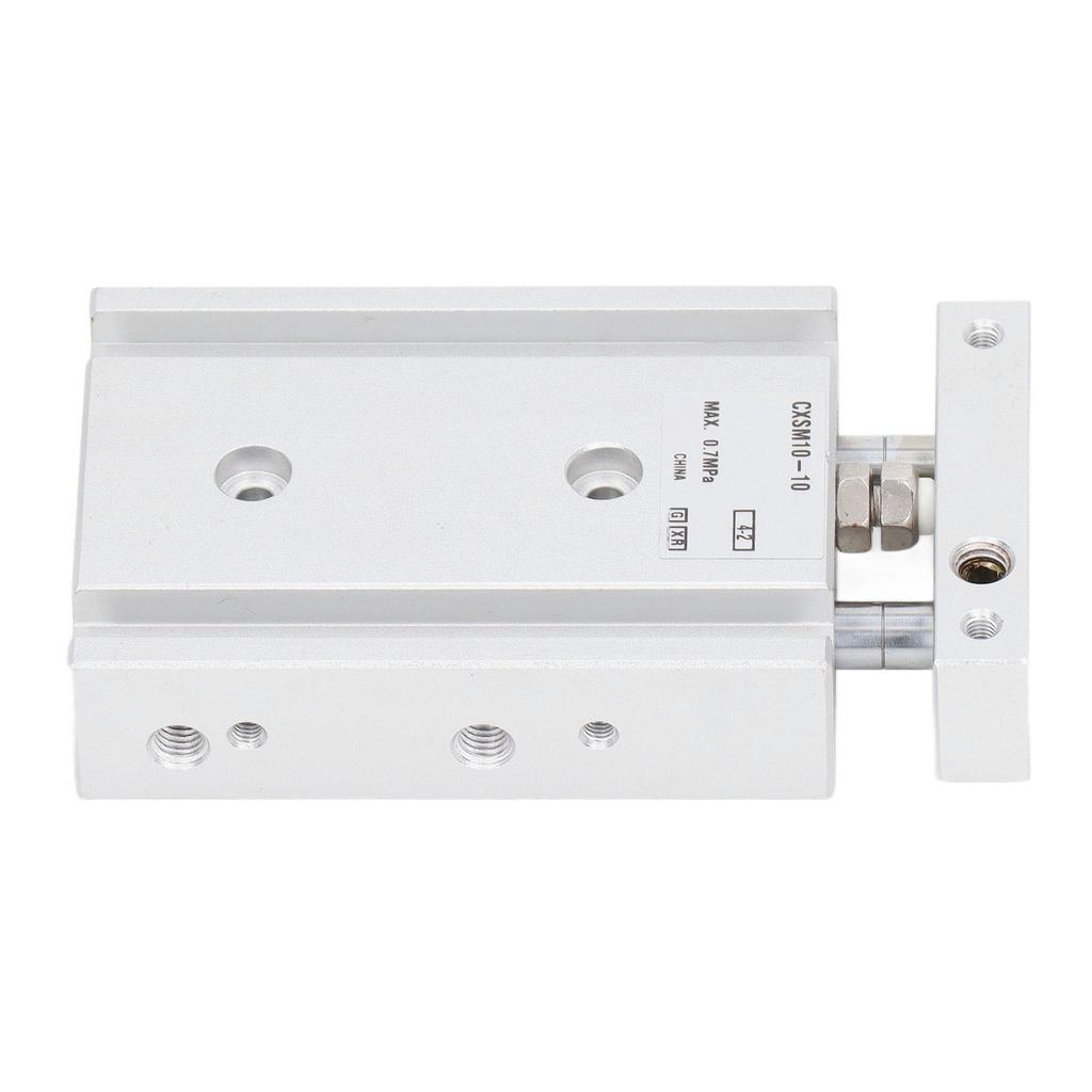 CXSM10-10 Compact Aluminum   Cylinder 10mm Bore 10mm Stroke 0.7Mpa Double Rod Guided Pneumatic Slide with Built-in Magnets for Stable High Load Perf