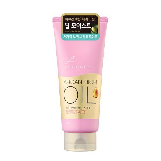 LUCIDO-L Argan Hair Treatment Cream 150g (No-Wash Treatment)