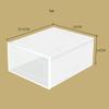 1pc/3pcs/5pcsTransparent Plastic Shoes Case Thickened Drawer Case Plastic Shoe Boxes Stackable Box Shoe Organizer Shoebox
