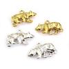 10pcs 24x15x5mm Bear Charms Pendant Alloy Metal DIY Jewelry Making Accessories Findings for Necklace Bracelet Keychains Findings