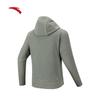 Anta Men's Earth Shell 3.0 Fire Shell Warm Fleece Hooded Jacket