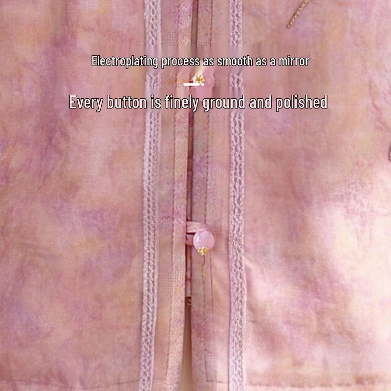 Women's New Chinese Style Embroidered Summer Shirt