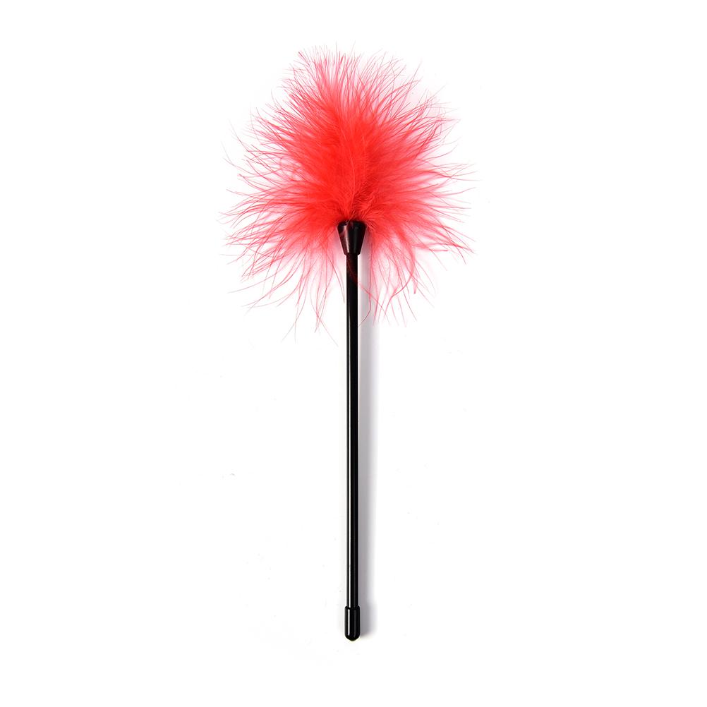 Adult Game Teasing Whip Sex Feather Clit Tickler Fancy Kinky Bondage Couples Flirt Spanking G Aid Toy Slave Flogger SM Role