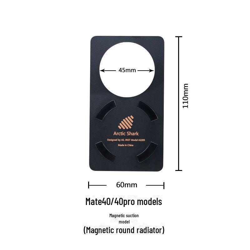 Arctic Shark Copper Heat Sink: Rapid Cooling Semiconductor Radiator for Mobile Phones