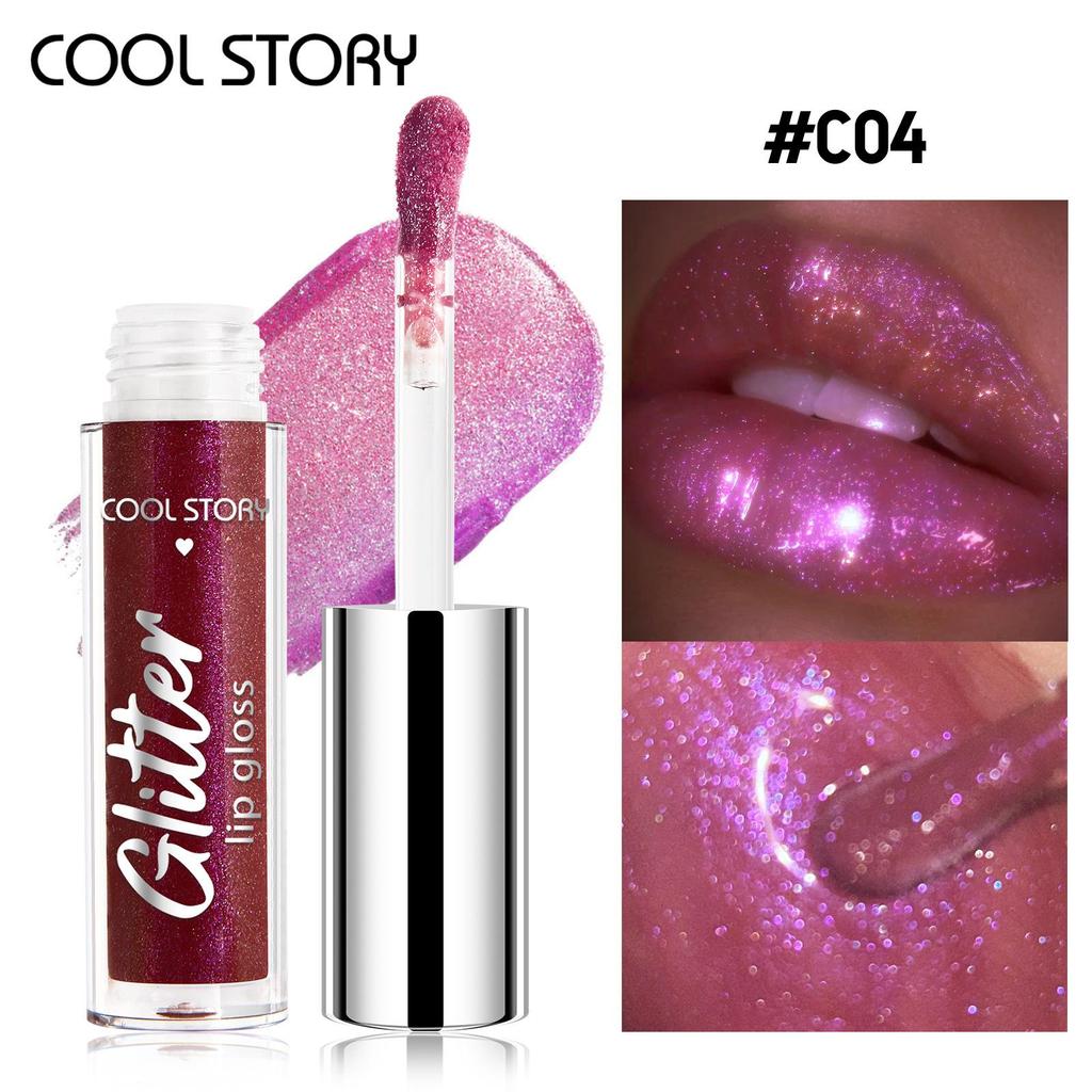 8 Colors Glitter Glossy Makeup Liquid Lipstick Waterproof and Long-Lasting Matte Changed Metallic Lipgloss Shiny Sexy Lip Gloss