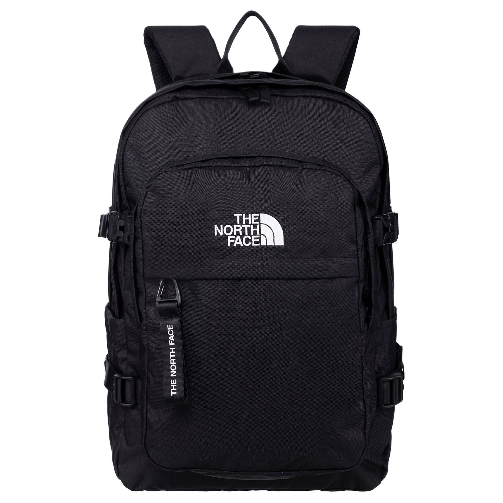 The North Face 28L Standard Book Simple Large Capacity Backpack Unisex Backpack Black NM2DR05J Black