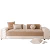 Edge-wrapped Solid Color Non-slip Sofa Cushion Winter Warm Anti-cat Scratch Sofa Cover New Cream Style Sofa Cushion