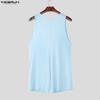 INCERUN Men Sleeveless Deep V Fitted Bodysuits One Piece Jumpsuits Underwear