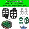 Motorcycle Footpegs Footrest Foot Pegs For Kawasaki KDX200 KDX220R KDX250 KX125 KX250 KX500 KDX 200 220 R 220R KX 250 125 500