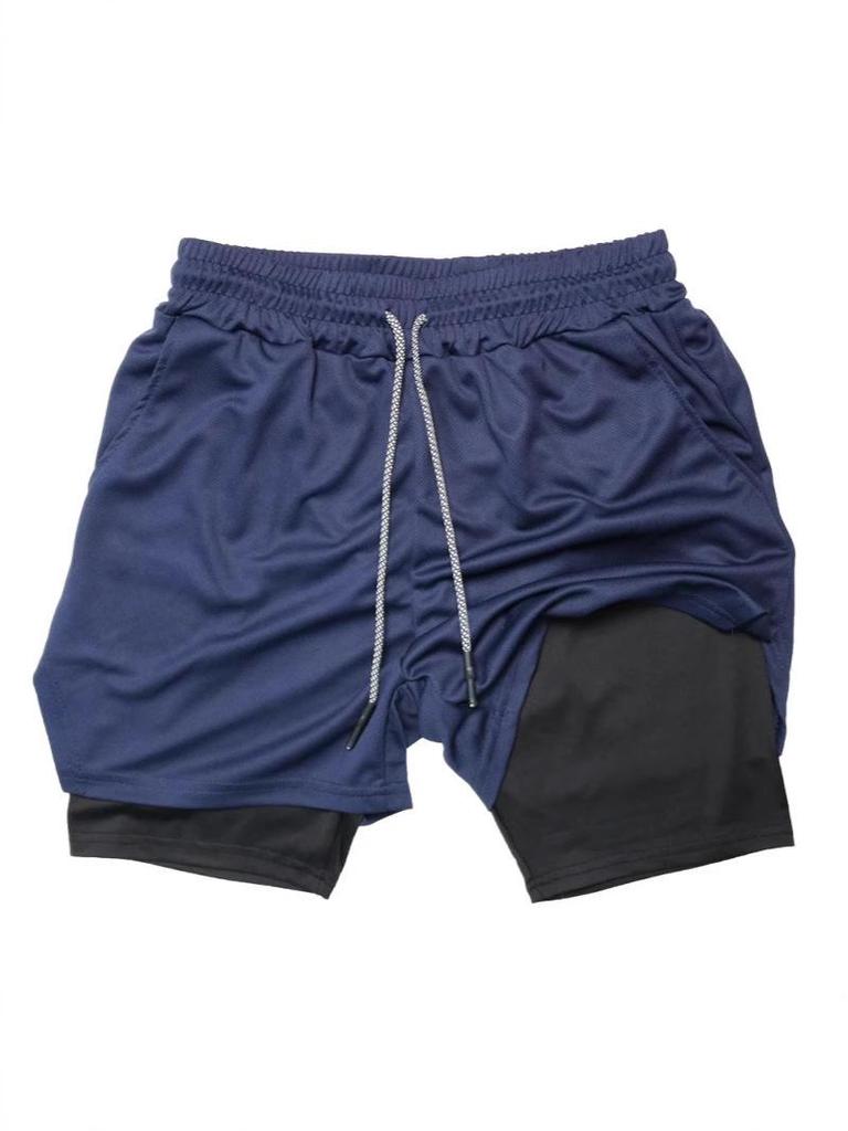 Shorts d'entraînement pour hommes respirants à séchage rapide transfrontaliers - Édition été 2025