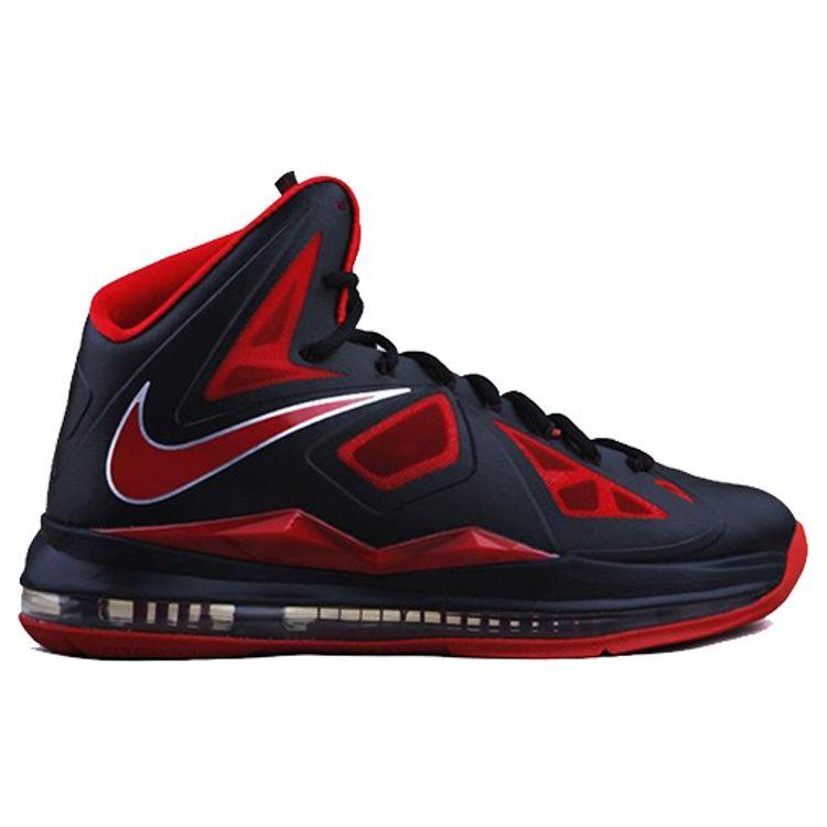Nike LeBron 10 James 10th Generation Comfortable Versatile Performance Shock Absorption Anti-Slip High-Top Basketball Shoes Men sneaker 543645-006