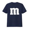Unisexs M Candy Costume Set Funny Humor Halloween Group Soft Blend T Shirt Vintage Designer Clothes Homme Slightly