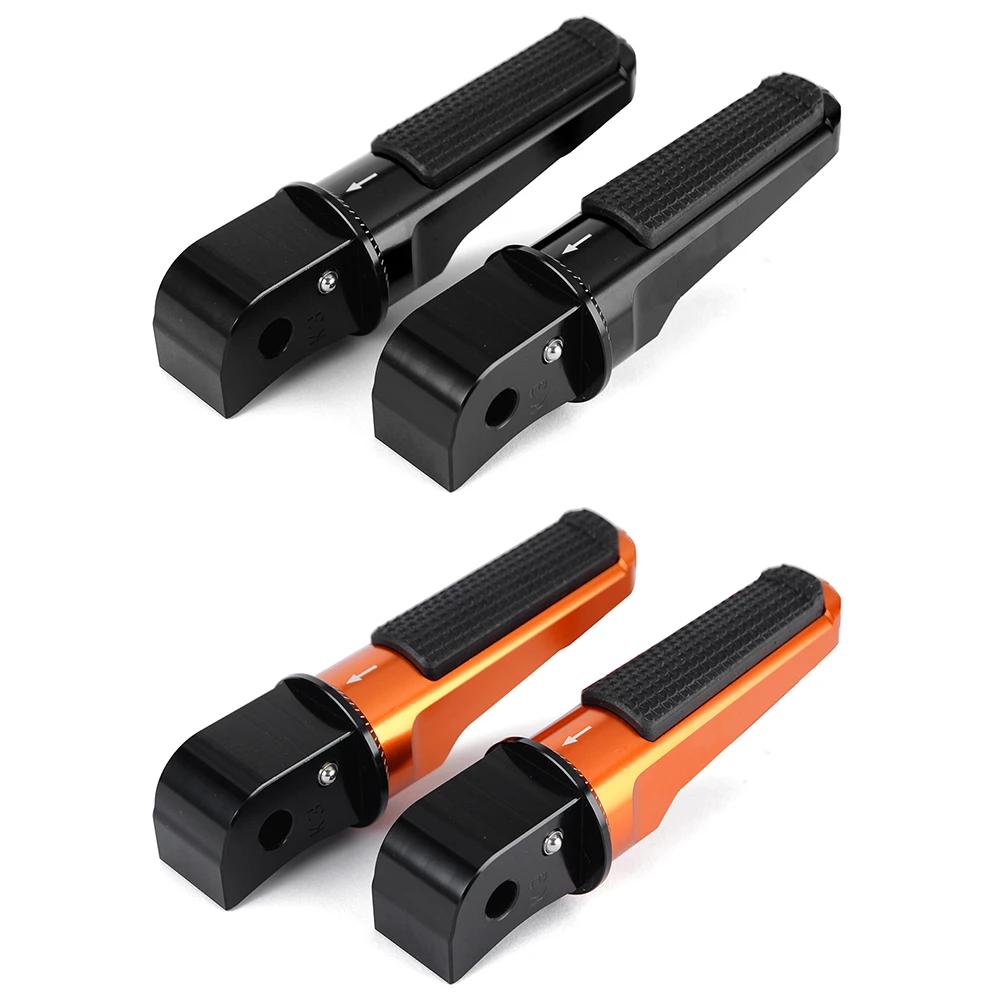 For DUKE 125 390 Rear Front Foot Pegs Rider Pedal Footrest For KTM DUKE125 DUKE390 2017 2018 2019 2020 2021