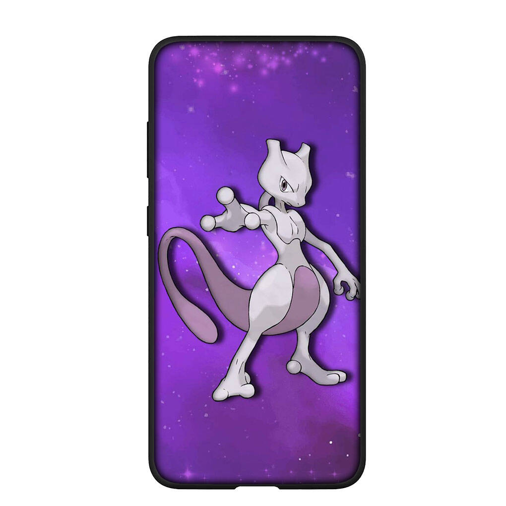 Phone Case for iPhone 17 16 15 Plus Xiaomi Poco F8 F7 X7 X6 M8 C85 C75 Redmi Note 14 12 11 13 Pro Max A4 14C 13C 15C Mew Pokemon Pikachu Mewtwo Cover