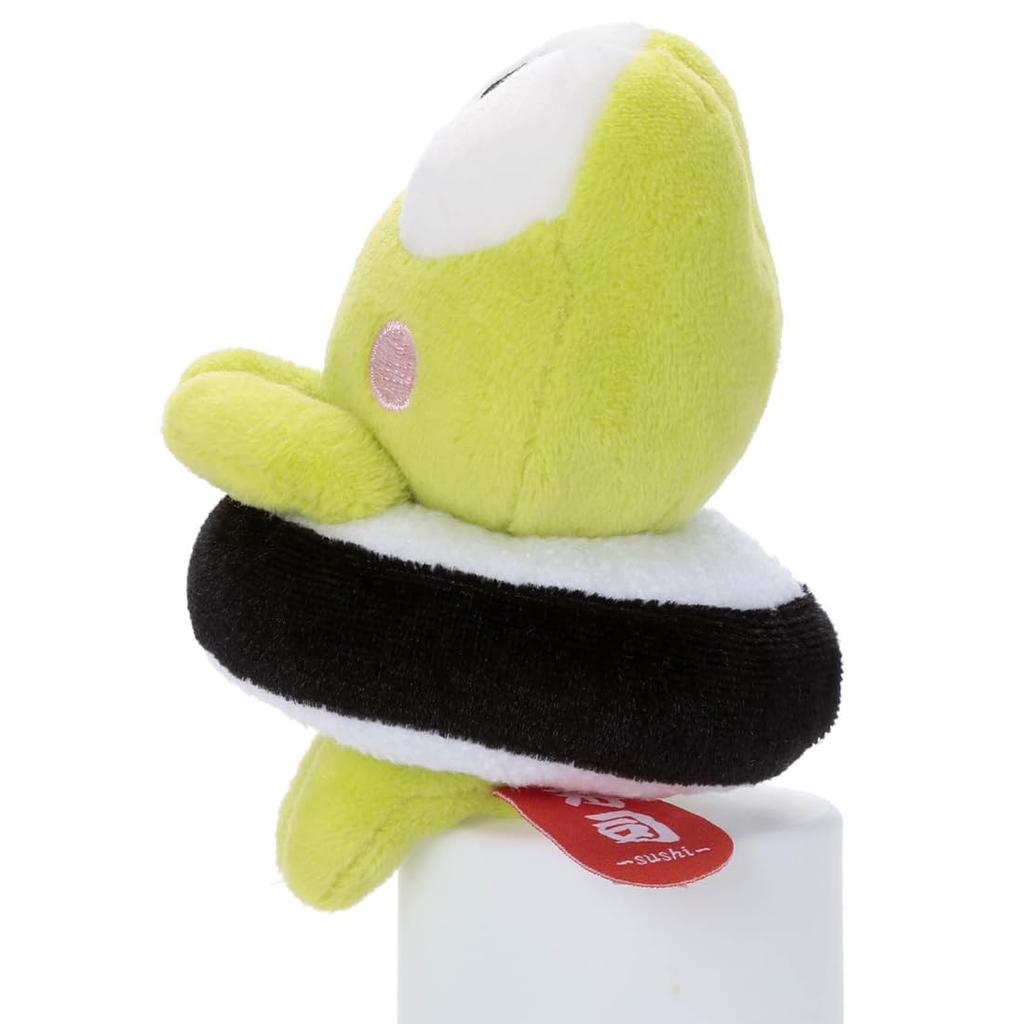 Takara Tomy Arts Sanrio Characters Sushi Kerokerokeroppi Plush Approximately 11cm Tall Chokkori-san Toy,