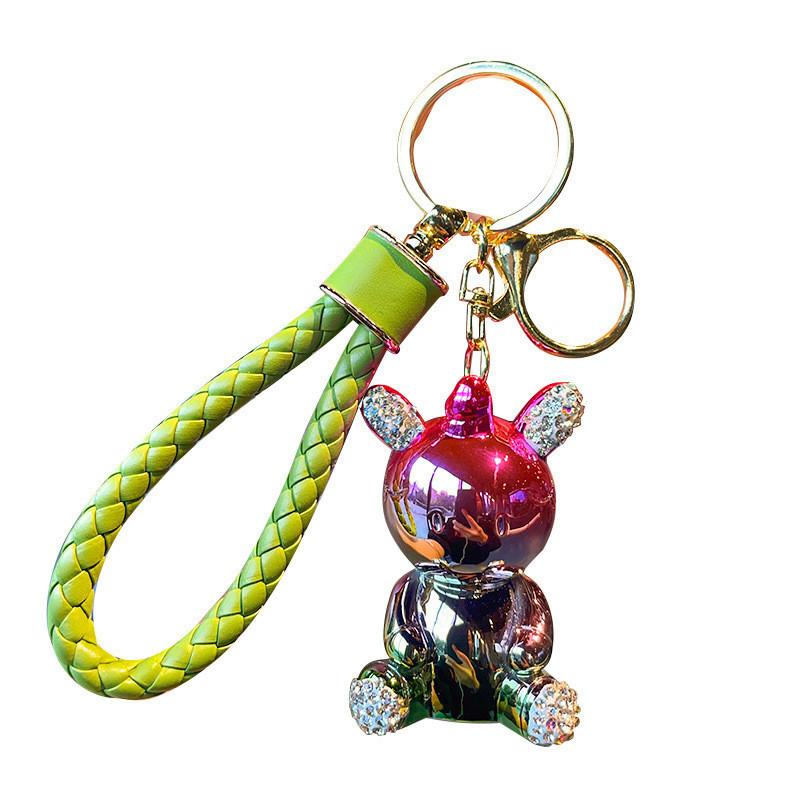Unicorn Delightful Resin Keychain With Sparkly Rhinestones For Various Celebrations