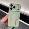Płynny Silikonowy Uchwyt Miękkie Matowe Etui dla Apple iPhone 17 Air 16 Plus 15 14 13 12 Pro Max 11 2W1 Pokrowiec do Ładowania Magsafe