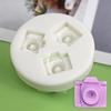 24TE Fondant Chocolate Mould Mini Camera Resin Molds Baking Decorating Mold Nonstick