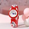 Pinduoduo Astronaut Pattern Silicone Kids' Digital Wristwatch with Colorful Display and Cute Plastic Case