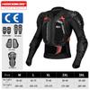 Men Motorcycle Armor Jacket Ventilated Racing Gear Accessories with Shoulder/Back Protective Guards Motorbike Safety Coat Items