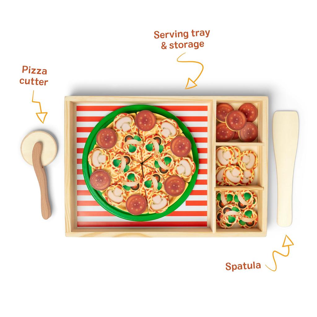 Melissa & Doug Pretend Play Set - Pizza Party Set [Used]