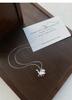 S999 Sterling Silver Cute Cat Necklace for Women - Korean Style 3D Small Cat Pendant on Light Luxury Clavicle Chain