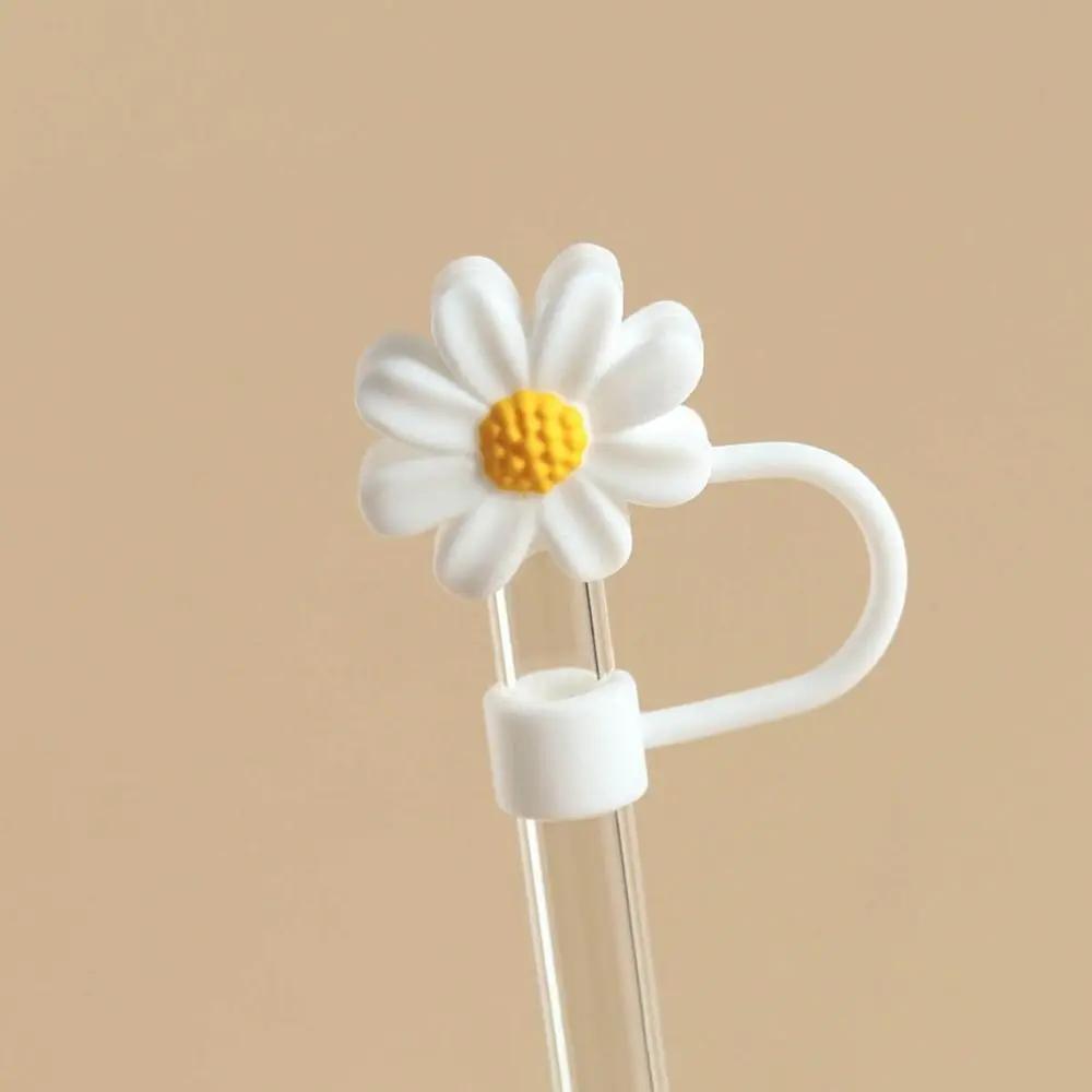 Cup Accessories Silicone Straw Plug Reusable Dust-proof Drinking Dust Cap Drinkware Splash Proof Straw Tips Cover Water Glass