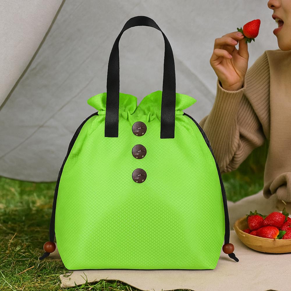Heat Preservation Insulated Meal Bag Foil Insulation Lunch Box Bag Food Storage Picnic Bag  Kids