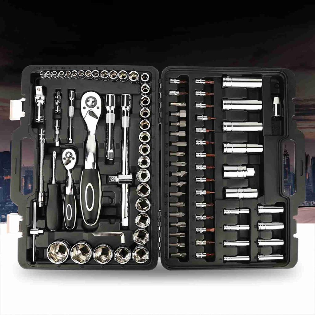 94pcs Socket Wrench Set Professional Automobile Repair Modification Tools Kit 102094