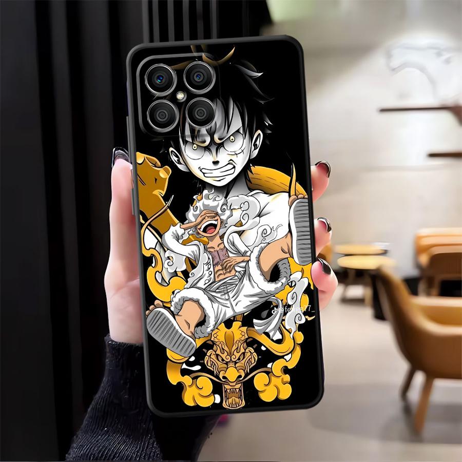 Custodia One Piece Luffy per Honor 200 400 Lite Magic5Lite X8 70 X5b 90 8X X9a X6 X7 Cover per Telefono