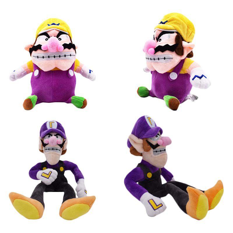 Cute Super Mario Wario And Waluigi Plush Dolls Soft Stuffed Toys For Comfort