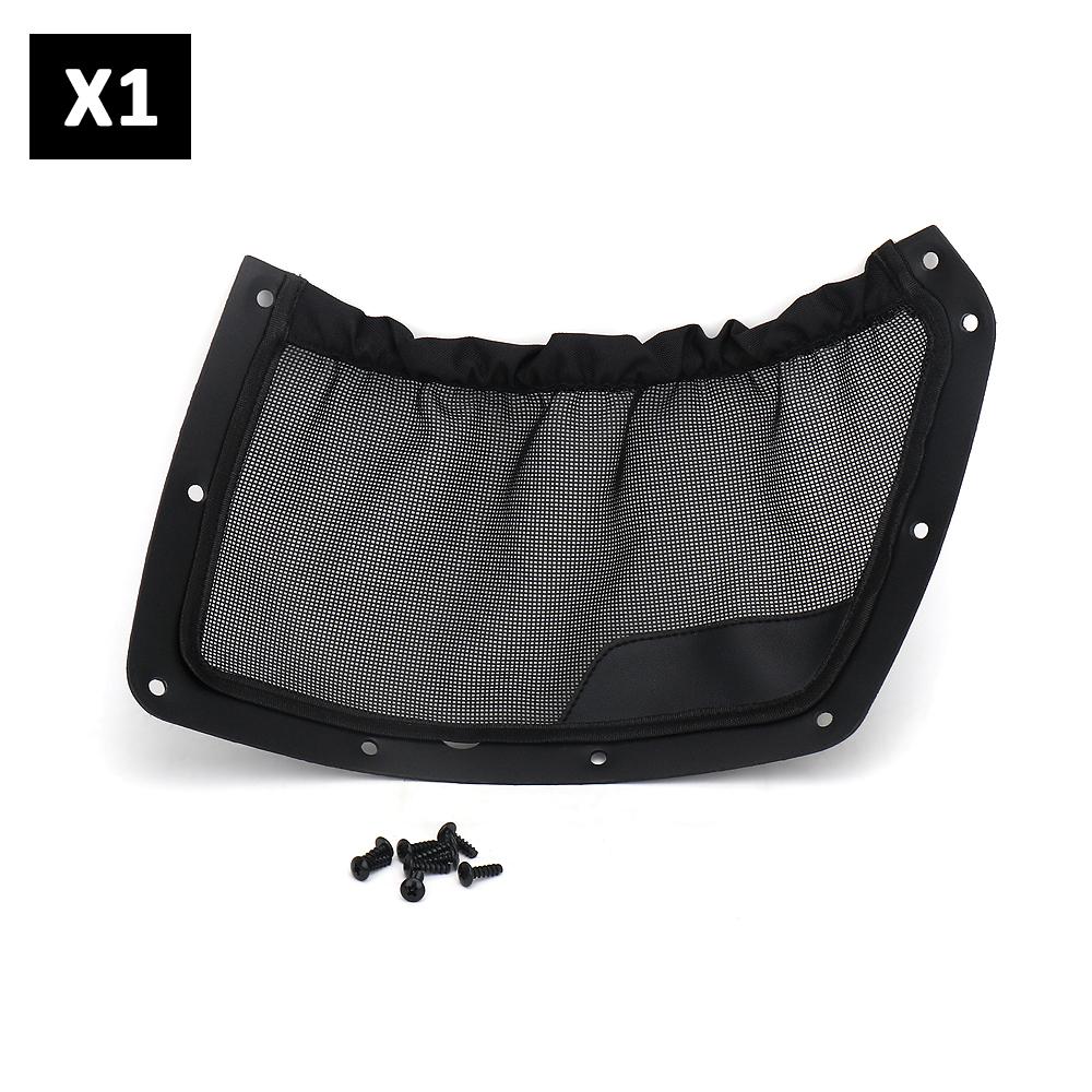 For Can-Am Maverick R / R X / MAVERICK R XRS 2025 2025 Back Panel Rear Storage Net Pocket UTV Accessories Black