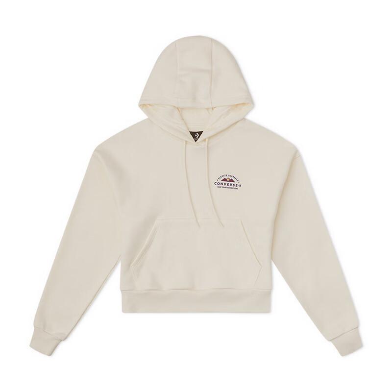 Converse Women s Casual Knit Hooded Pullover L
