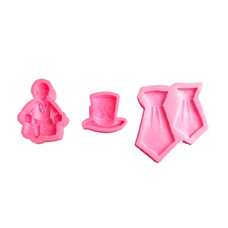 Chocolate Resin Mold Cake Decorating Tools Fondant Mold Fathers Day Gifts