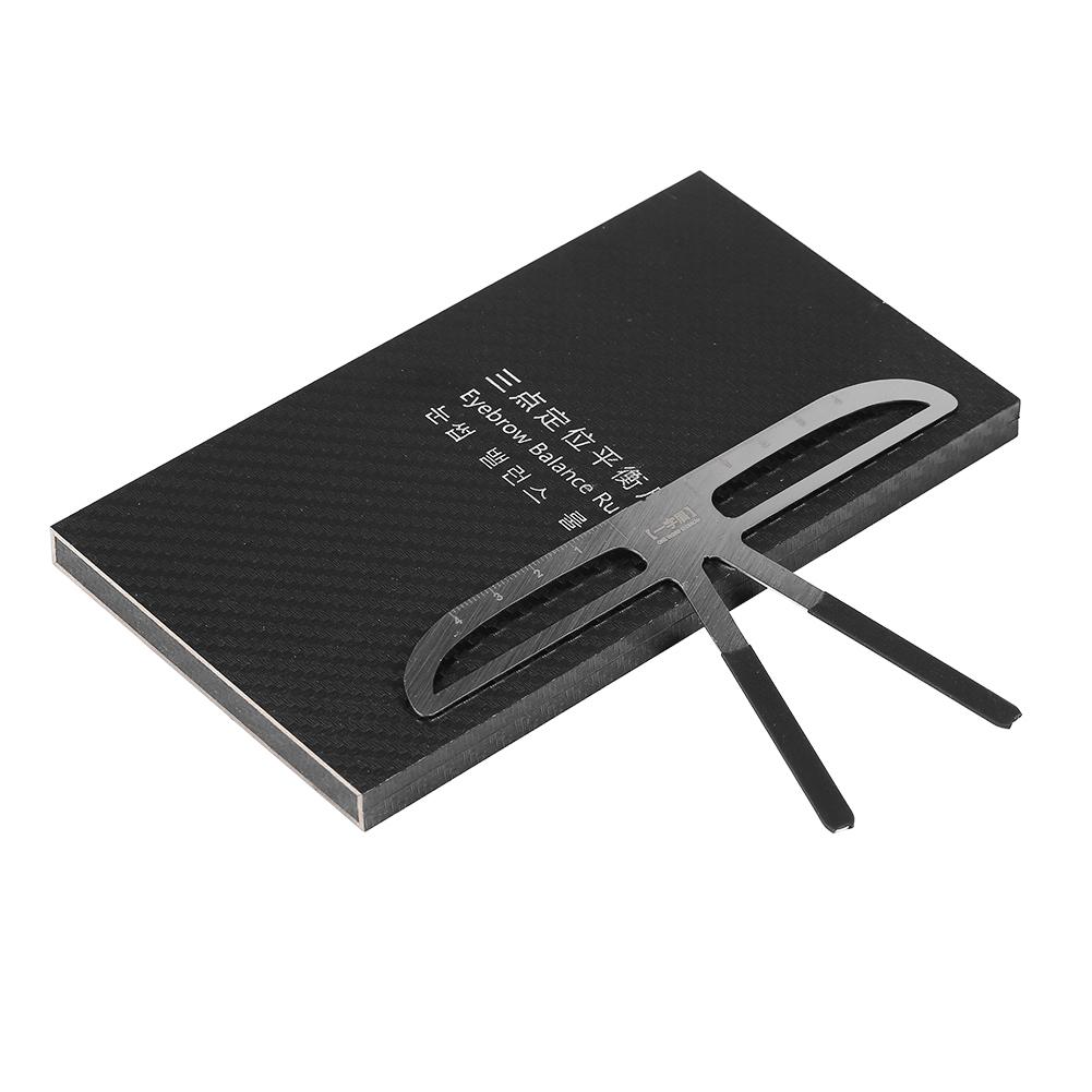 

Professional Eyebrow Stencil Template Shaping Define Ruler Makeup Tool Straight Line Eyebrow